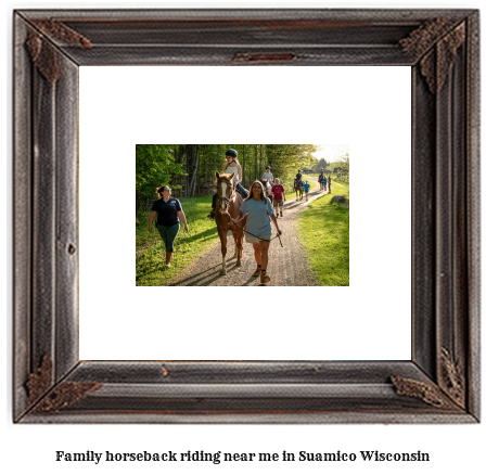 family horseback riding near me in Suamico, Wisconsin